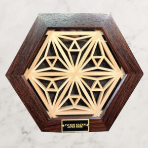 ヘキサコースター（変わり麻の葉）