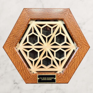 ヘキサコースター（八重裏花亀甲)