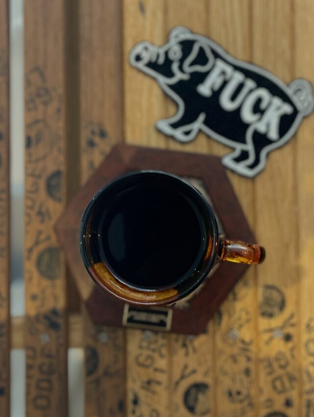 在庫あり・即納可】ヘキサコースター（桜）ブラックウォールナット